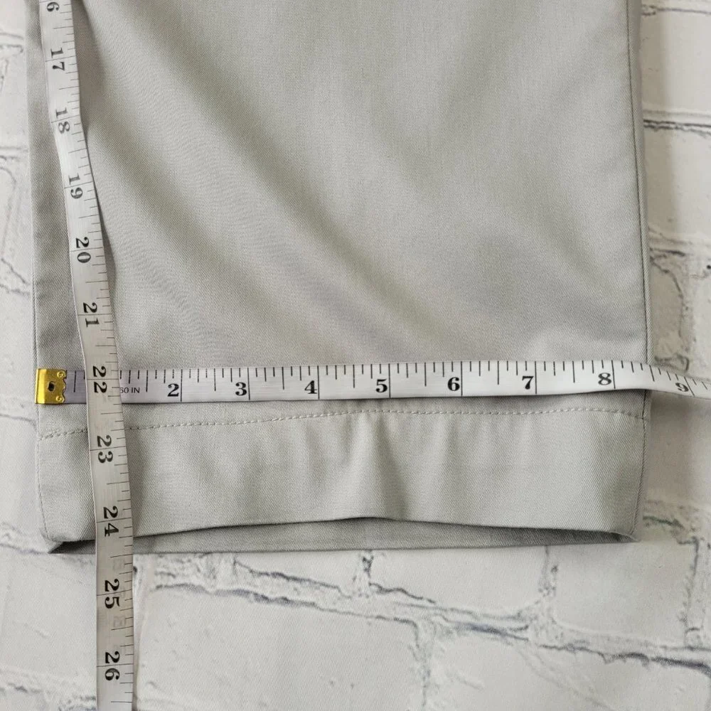 ✅ Polo Ralph Lauren men’s gray lightweight stretch straight leg pants size 38
